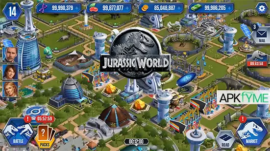 Jurassic World Mod Apk